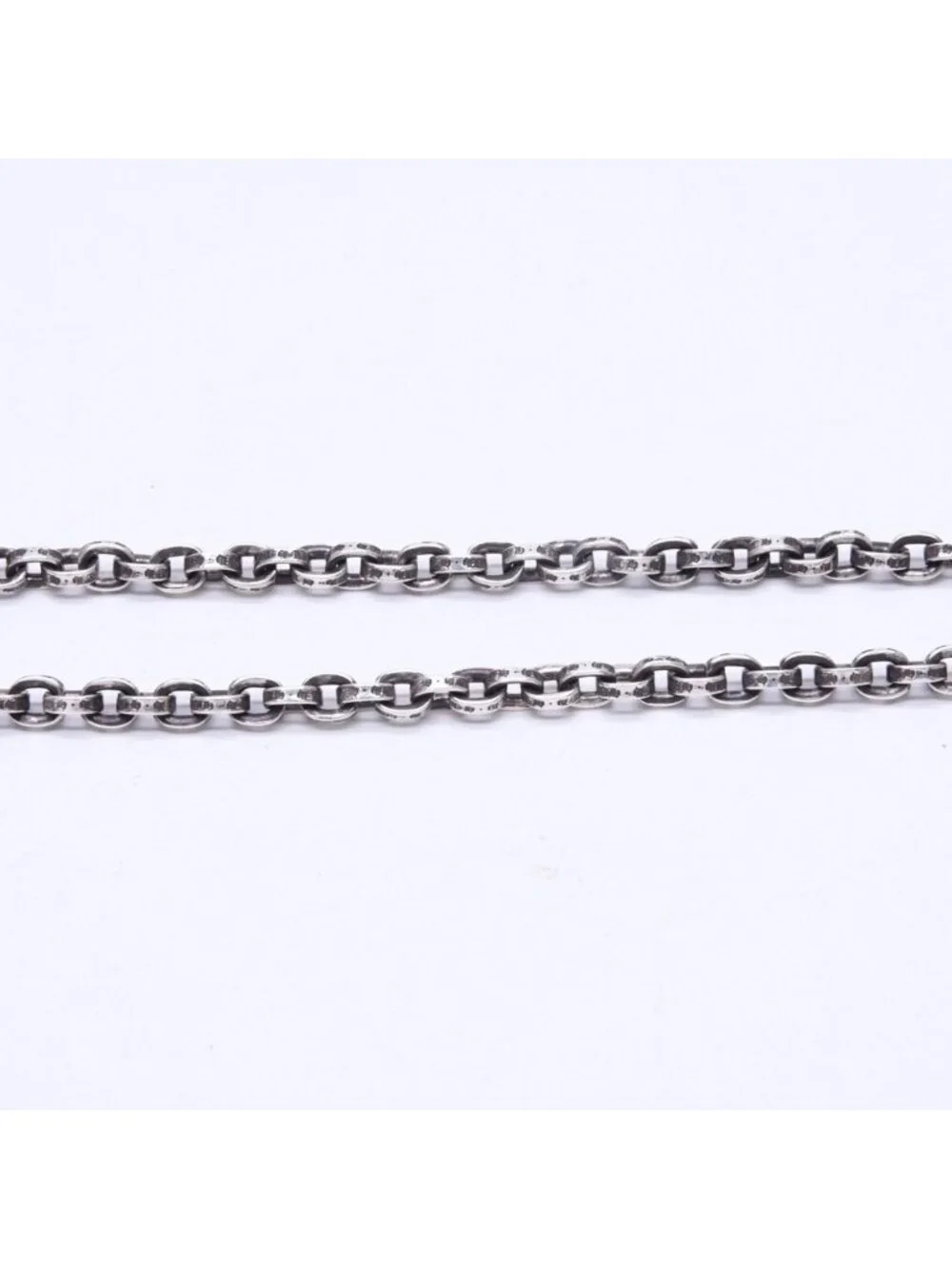 Chrome Hearts Paper Chain Necklace Weight 925 Sterling Silver